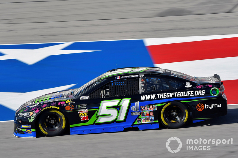 39. Joey Gase, Rick Ware Racing, Ford Fusion Jacob Companies / Donate Life Texas