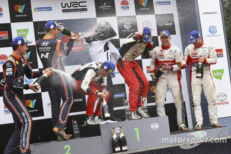 Ярі-Матті Латвала, Міікка Анттіла, Toyota Gazoo Racing, Хейден Паддон, Себастьян Маршалл, Hyundai Motorsport, Мадс Остберг, Тростейн Еріксен, Citroën World Rally Team