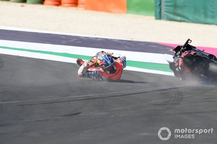 Caída de Jack Miller, Pramac Racing