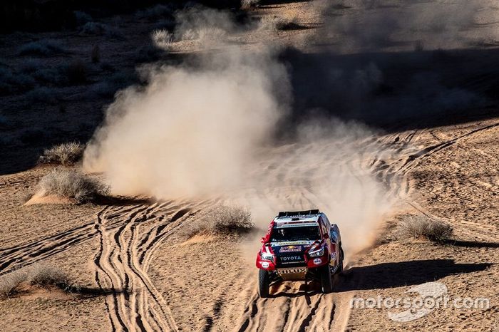 #300 Toyota Gazoo Racing: Nasser Al-Attiyah, Matthieu Baumel