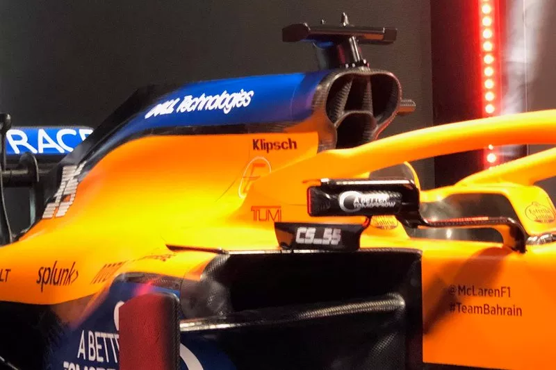 McLaren MCL35 detay