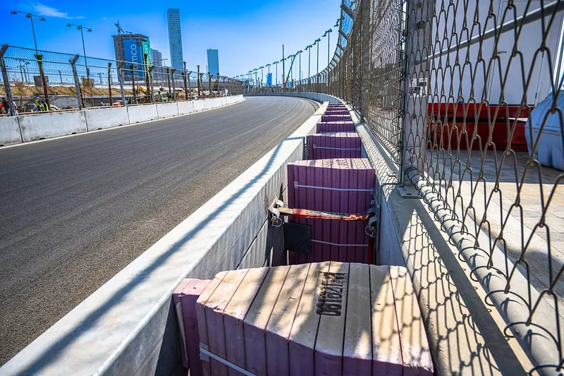 Jeddah Street Circuit overview 
