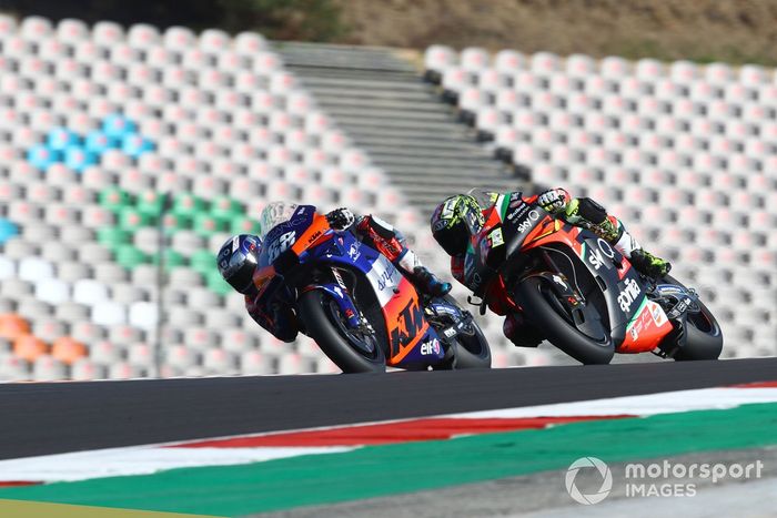 Miguel Oliveira, Red Bull KTM Tech 3 Aleix Espargaró, Aprilia Racing Team Gresini