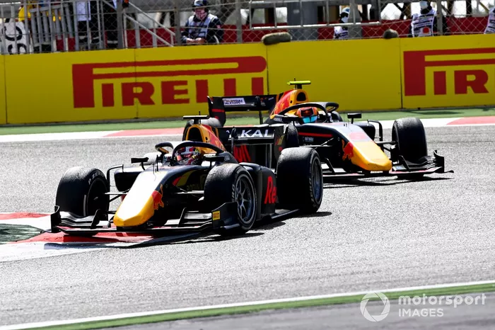 Liam Lawson, Hitech Grand Prix y Jehan Daruvala, Carlin