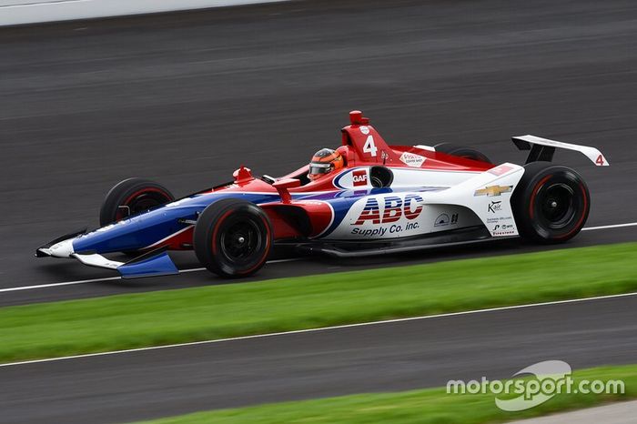 #4 Matheus Leist, ABC Supply AJ Foyt Racing, AJ Foyt Enterprises Chevrolet