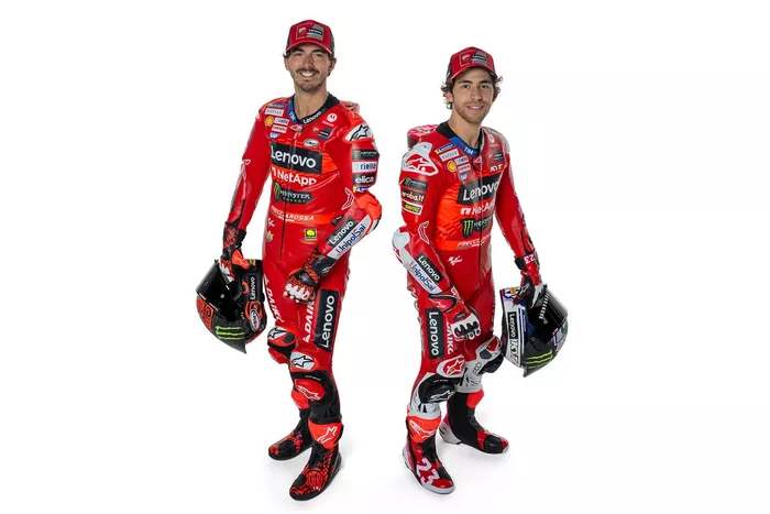 Francesco Bagnaia, Equipo Ducati, Enea Bastianini, Equipo Ducati