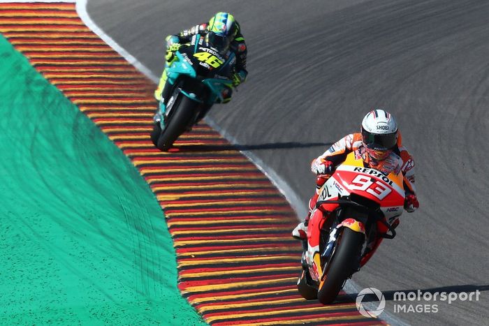 Marc Márquez, Repsol Honda Team, Valentino Rossi, Petronas Yamaha SRT