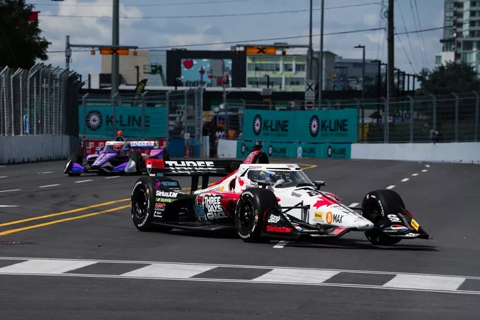 Felix Rosenqvist, Meyer Shank with Curb-Agajanian