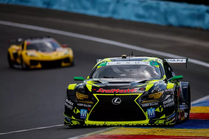#12 Vasser Sullivan Racing with Dreyer & Reinbold Lexus RC F GT3: Aaron Telitz, Benjamin Pedersen, Frankie Montecalvo