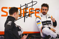 Stoffel Vandoorne und Fernando Alonso, McLaren