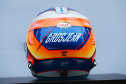 Le casque de Romain Grosjean, Haas F1 Team