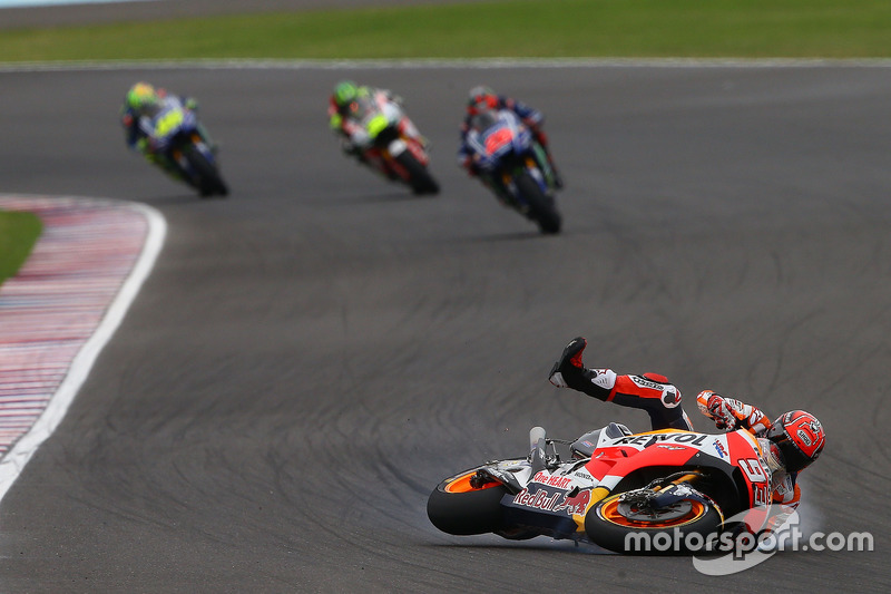 Sturz: Marc Marquez, Repsol Honda Team