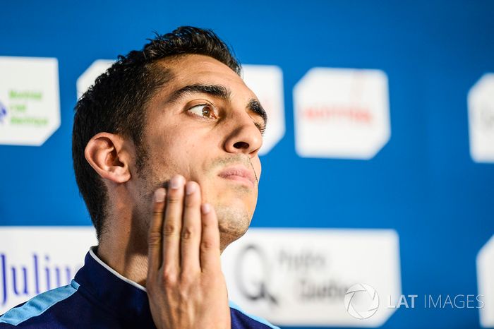 Sébastien Buemi, Renault e.Dams, en la conferencia de prensa