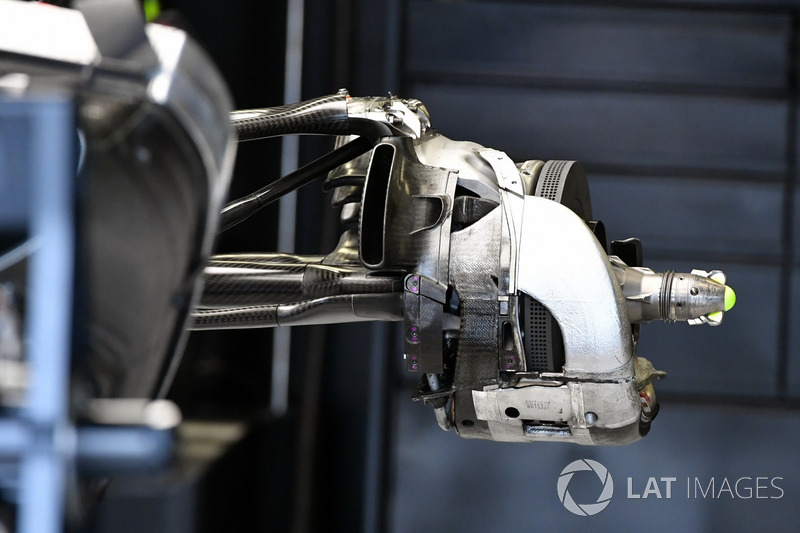 Mercedes-Benz F1 W08 achterwielophanging