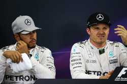 Прес-конференція: Льюіс Хемілтон, Ніко Росберг, Mercedes AMG F1
