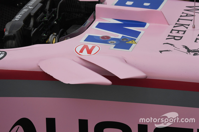 Sahara Force India VJM10 aero detay