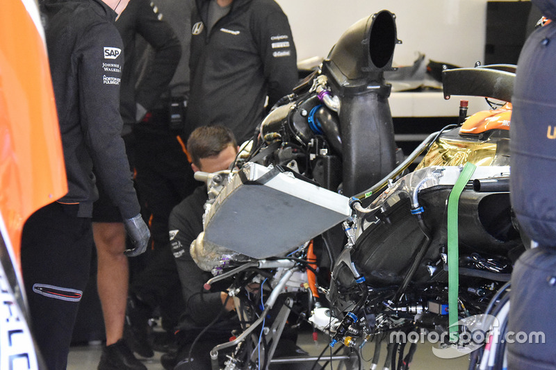 Trasera del McLaren MCL32