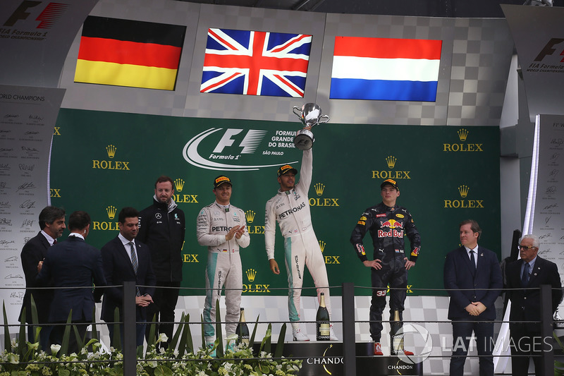 A pesar de sus altas cifras, Hamilton tiene solo una victoria en el GP de Brasil, con Mercedes en 2016.