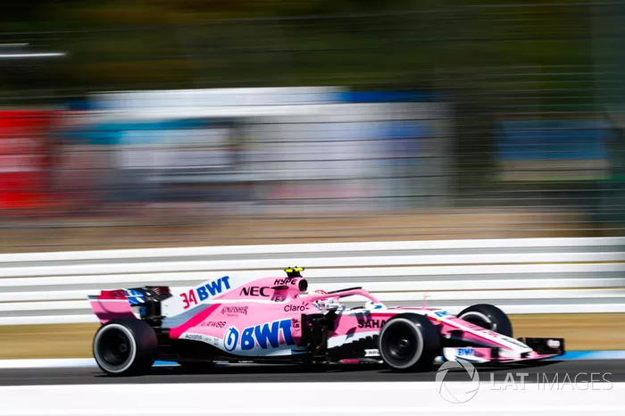 Que também entrou no top-10 com Esteban Ocon, o oitavo colocado