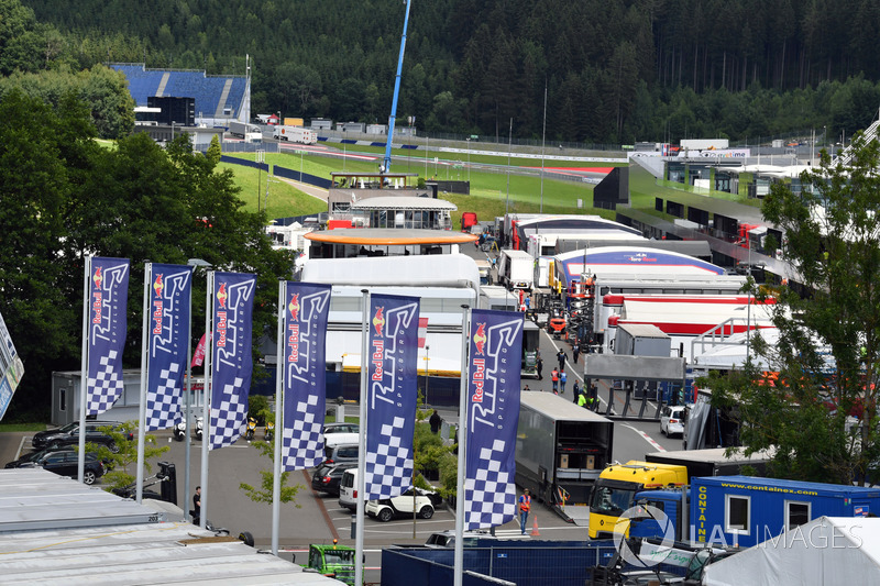 Red Bull Ring paddock