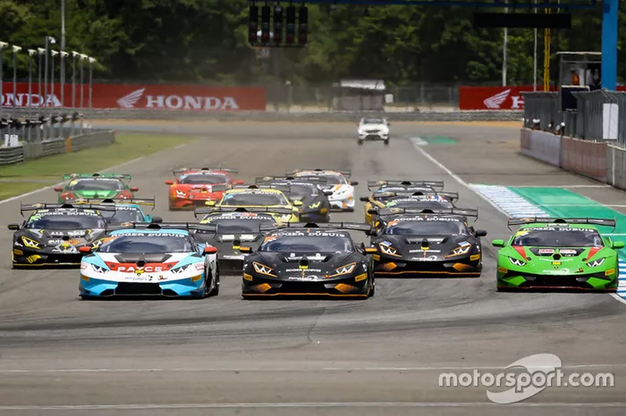 Armaan Ebrahim and Anindith Reddy (Lamborghini Super Trofeo Asia, Suzuka)