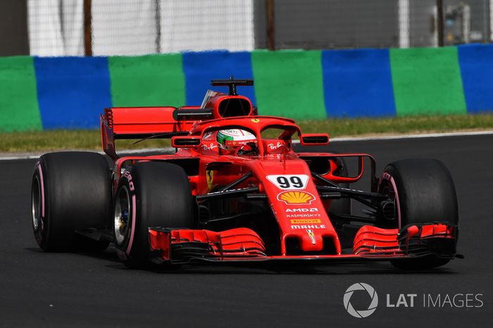 Antonio Giovinazzi, Ferrari SF71H