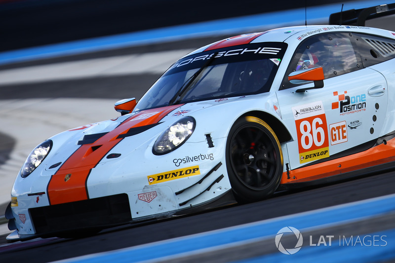 #86 Gulf Racing Porsche 911 RSR: Michael Wainwright, Alexander Davison, Ben Barker