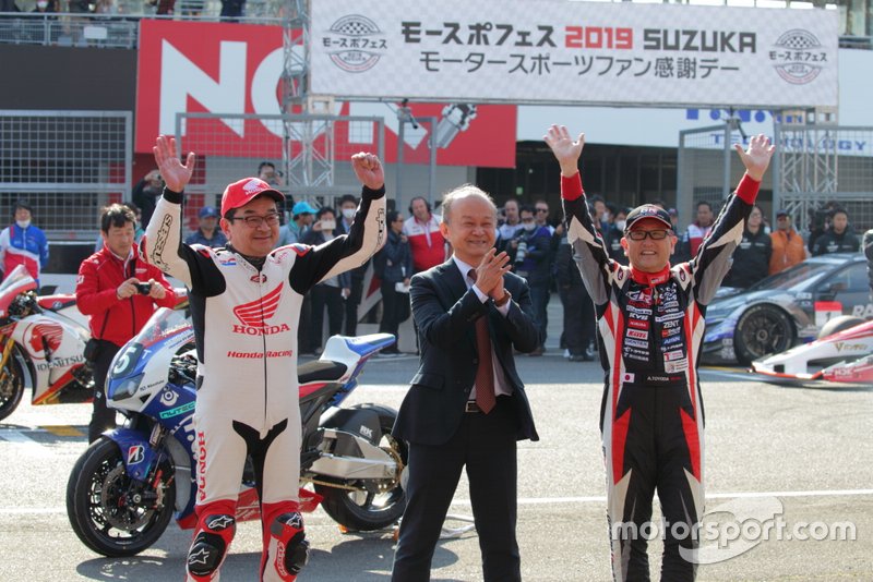 Takahiro Yachi, Honda President, Sayaka Yamashita, Akio Toyoda, Toyota President