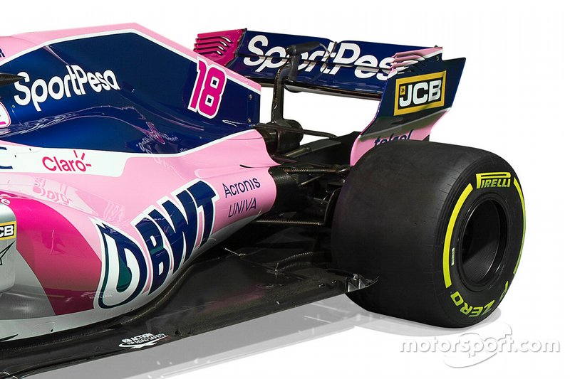 Racing Point livery detail