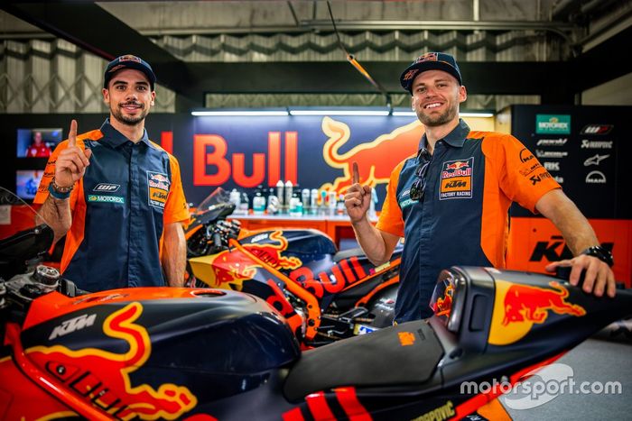 Miguel Oliveira, Red Bull KTM Factory Racing y Brad Binder, Red Bull KTM Factory Racing