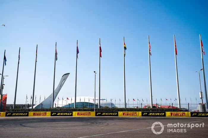 Detalle de la pista de Sochi