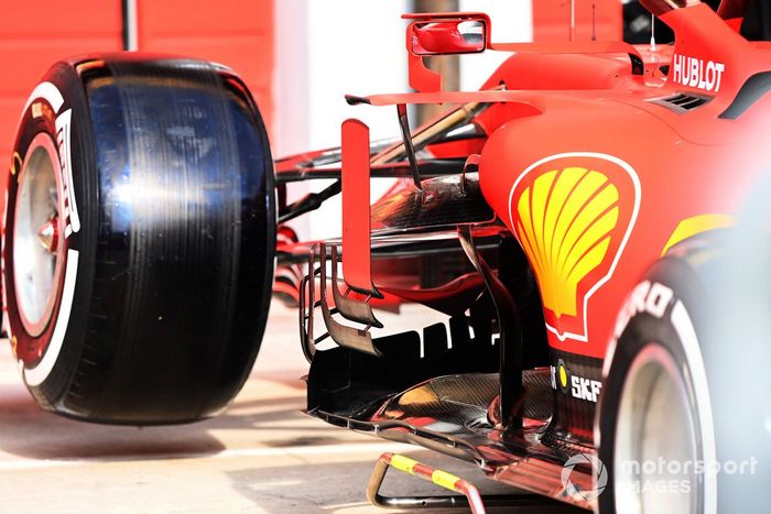 Sidepod del Ferrari SF1000