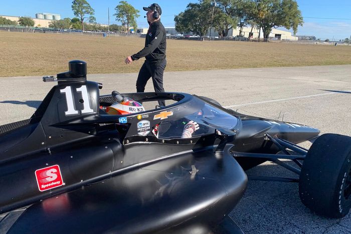 Tatiana Calderón, A.J. Foyt Enterprises