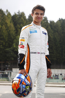 Lando Norris, McLaren, se prépare pour les EL1