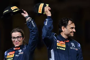 I Campioni 2018 Anna Andreussi e Paolo Andreucci, Peugeot Sport Italia