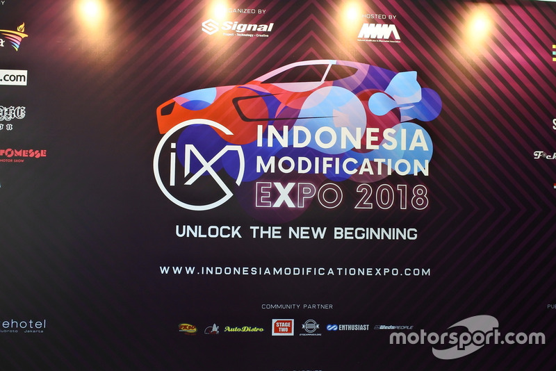 Backdrop Indonesia Modification Expo 2018