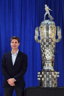 Will Power Borg Warner Trophy unveiling
