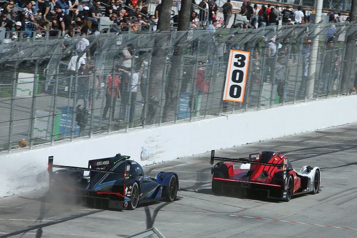 #10: Konica Minolta Acura ARX-06, Acura ARX-06, GTP: Ricky Taylor, Filipe Albuquerque, #7: Porsche Penske Motorsports, Porsche 963, GTP: Matt Campbell, Felipe Nasr