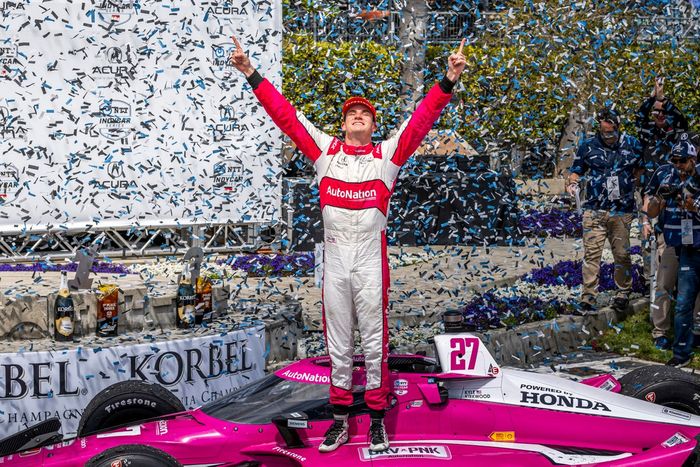 Ganador, Kyle Kirkwood, Andretti Autosport Honda