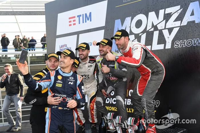 Podio del Monza Rally Show