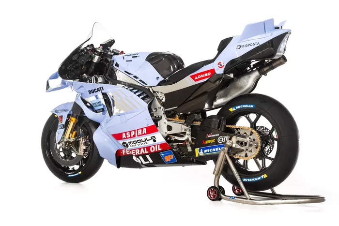 La livrée MotoGP de Gresini Racing
