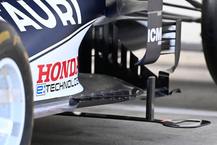 Detalle del AlphaTauri AT02