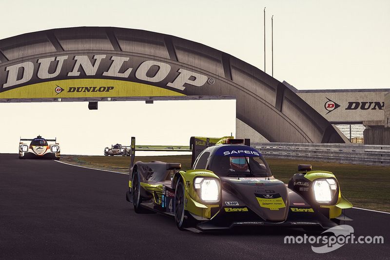 #4 Bykolles - Burst Esport Oreca 07 LMP2: Tom Dillmann, Esteban Guerrieri, Jernej Simoncic, Jesper Pedersen