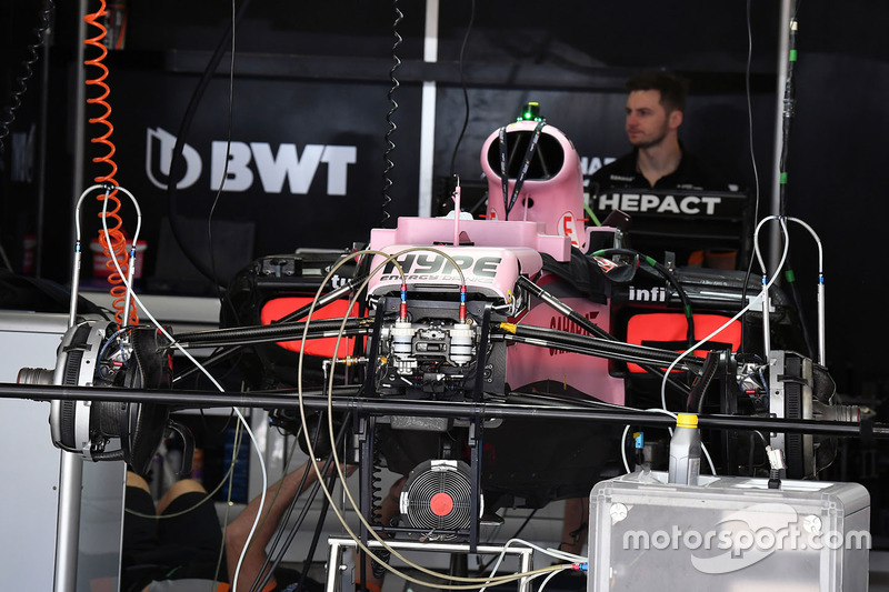 Подготовка Force India VJM10