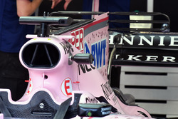 Sahara Force India VJM10 engine cover fin detail
