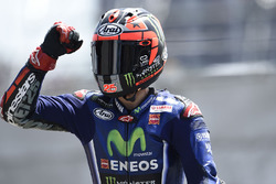 Le vainqueur Maverick Viñales, Yamaha Factory Racing