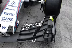 Williams detail front wing