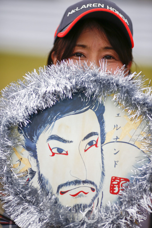 A fan of Fernando Alonso, McLaren