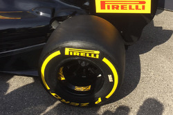 Detalle de neumáticos Pirelli 2017
