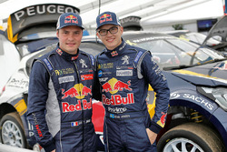 Davy Jeanney, Team Peugeot Hansen, et Kevin Hansen, Team Peugeot Hansen